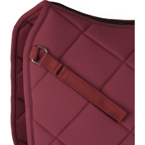 2026 WeatherBeeta Softshell Pro 3D Air-Tec Dressage Saddle Pad 103035 - Burgundy